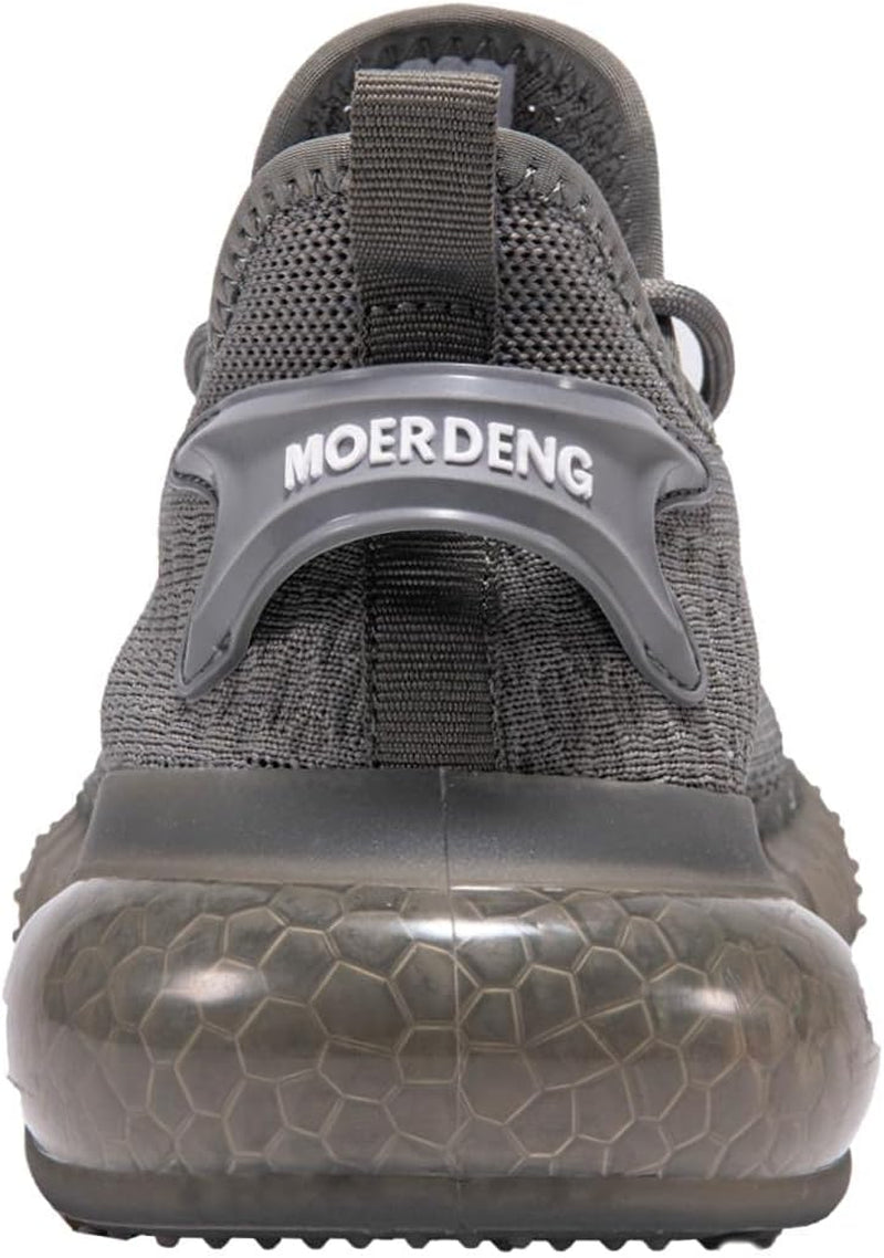 Men'S Athletic Walking Shoes Outdoor Running Shoes Slip on Fashion Sneaker Darkgrey 13